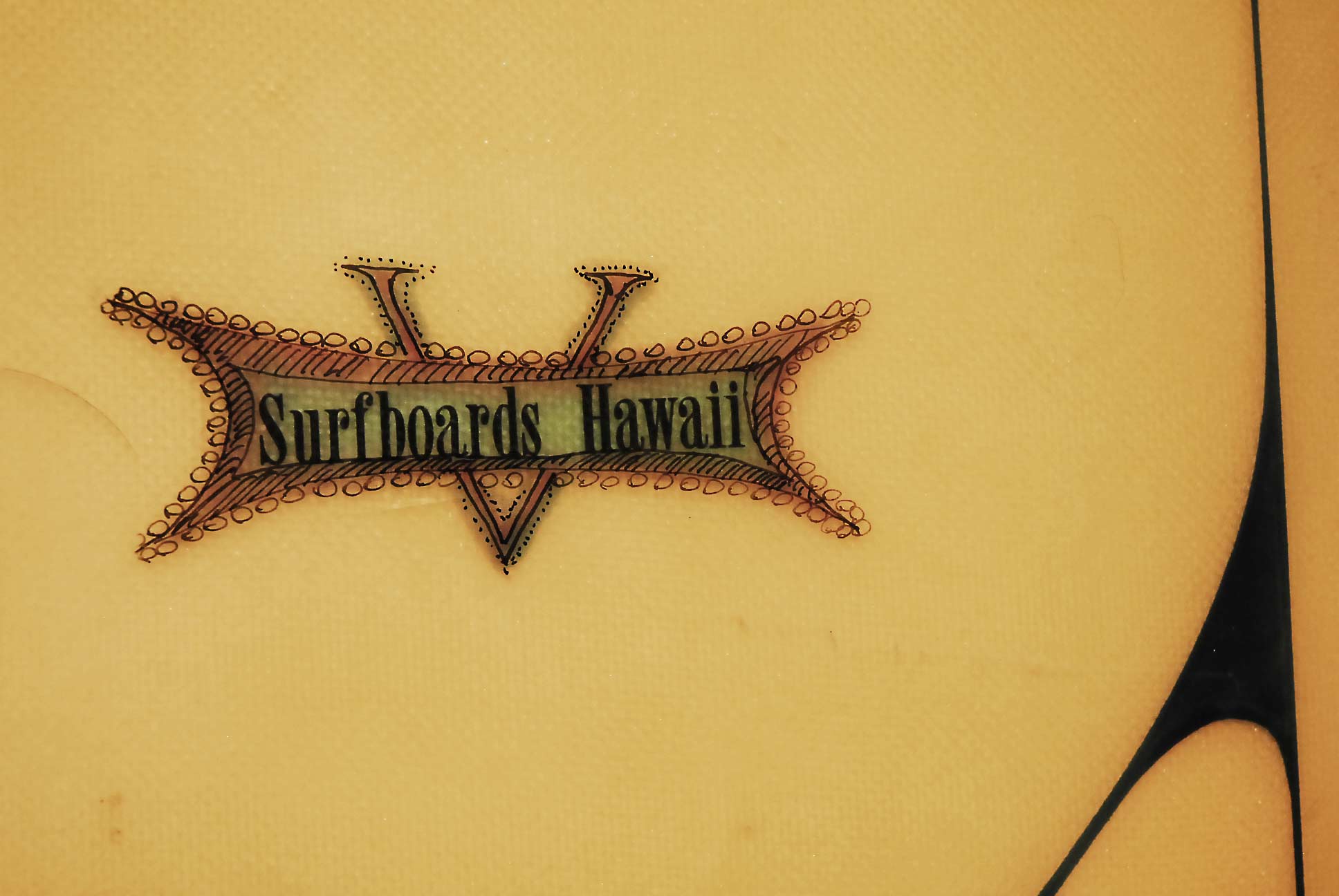 Surfboards hawaii v bottom VB22952 v2