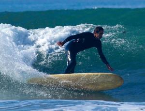 Vince Bodie on Surfboards Hawaii Vee Bottom